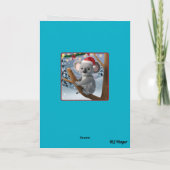 Kerstmis Down Under Kaart (Achterkant)