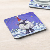 Kerstmis Drankjes Onderzetter (Linkerzijde)