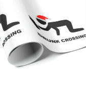 Kerstmis Drink kruising Cadeaupapier (Rol Hoek)