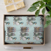 Kerstmis Dwaas Gans Wilde Wasbeer Tissuepapier (Geschenk)