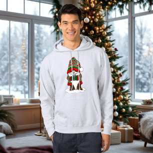 Kerstmis Dwerg Rood Groen Winter Schattig Hoodie
