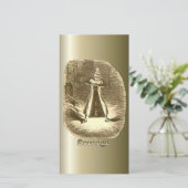 Kerstmis: een kerstkarol feestdagenkaart (Staand voorkant)