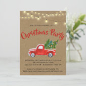 Kerstmis: een prettige kerstfeestdag kaart (Staand voorkant)