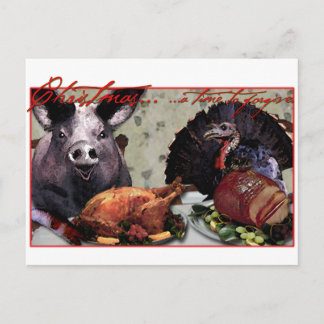 Kerstmis… een tijd te vergeven feestdagenkaart