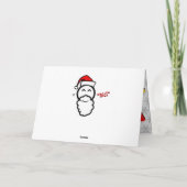 Kerstmis Eierpunch (Kerst grap) Kerst auto Feestdagen Kaart (Achterkant)