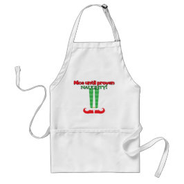 Kerstmis Elf Apron Standaard Schort