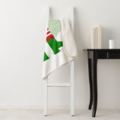 Kerstmis Elf Legs Sherpa Blanket Deken (In situ)