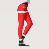 Kerstmis Elf Santa Claus Red Leggings (Rechts)