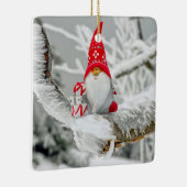 Kerstmis, Elf Snowy Trees Ornament (Rechts)