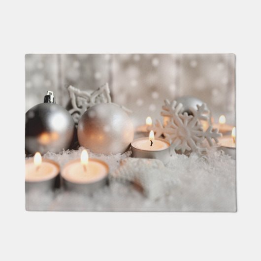 Kerstmis en advent-decoratie deurmat (Voorkant)