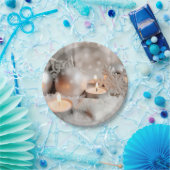 Kerstmis en advent-decoratie papieren bordje (Feest)