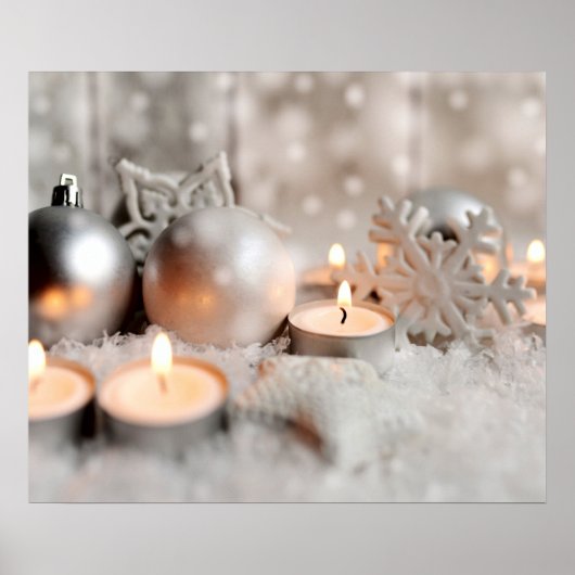 Kerstmis en advent-decoratie poster (Voorkant)