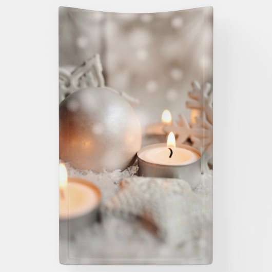 Kerstmis en advent-decoratie spandoek (Verticaal)