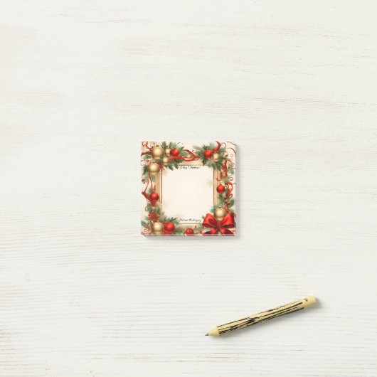 Kerstmis en Feestdagen Post-It Notities Post-it® Notes (Op bureau)