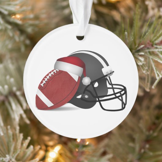 Kerstmis en Football Ornament (Boom)