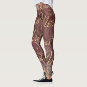 Kerstmis en goud leggings (Links)