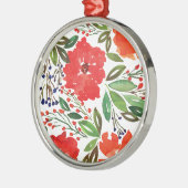 Kerstmis en handgeschilderd Ornament (Links)