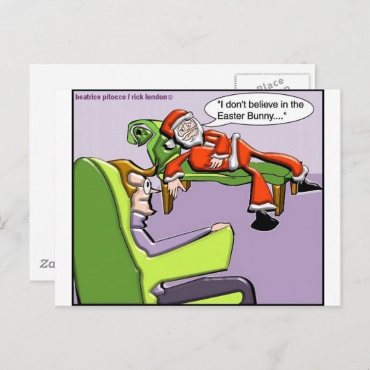 Kerstmis en kerstcadeautjes feestdagenkaart (Voorkant / Achterkant)