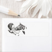 Kerstmis en kerstman etiket (Insitu)