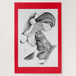 Kerstmis en kerstman legpuzzel