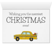 Kerstmis... en net als die New York taxi's (Binenzijde Horizontaal (Onderkant))