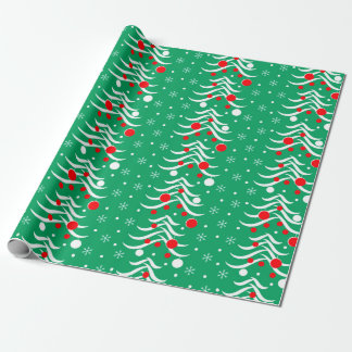 Kerstmis en nieuwjaars patroon cadeaupapier