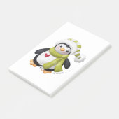 Kerstmis en nieuwjaarsnota's post-it® notes (Schuin)