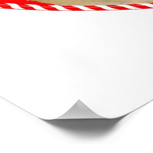 Kerstmis en zwarte Scotties Poster (Hoek)