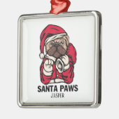 Kerstmis Engelse bulledog Gift Idees Ce Metalen Ornament (Links)