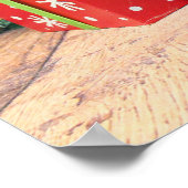 Kerstmis - English Springer Spaniel - Lucy Poster (Hoek)