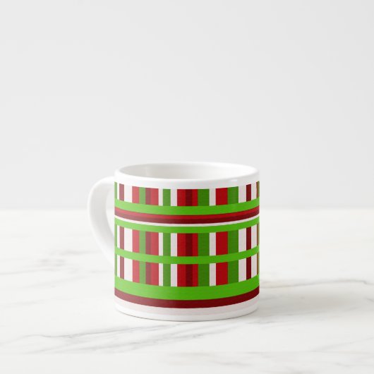Kerstmis Espresso Kop (Voorkant links)