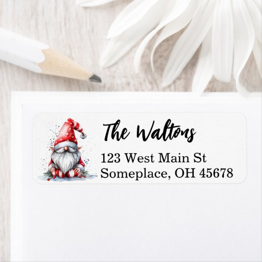 Kerstmis Etiket (Insitu)