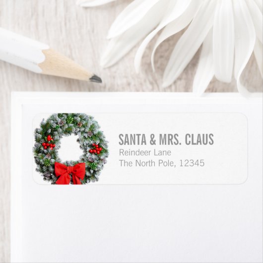 Kerstmis Etiket (Insitu)