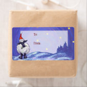 Kerstmis Etiket (Insitu)