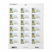 Kerstmis Etiket (Full Sheet)