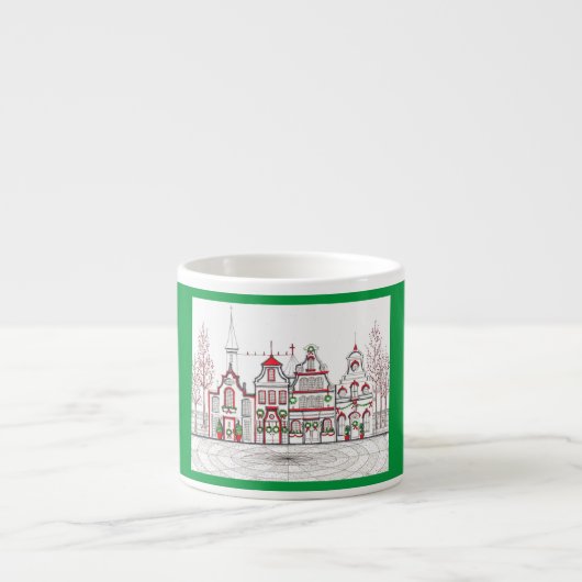 Kerstmis: European Shops Espresso Cup Espresso Kop (Voorkant)