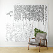 Kerstmis Eve Verhaal Wandkleed (In Situ (horizontaal))