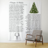 Kerstmis Eve Verhaal Wandkleed (In situ)