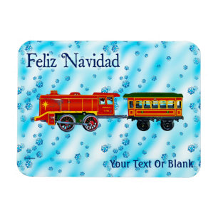 Kerstmis Express - Feliz Navidad Magneet