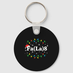Kerstmis Fa(la) 8 Grappige Carols Zonnebril Kerstm Sleutelhanger