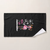 Kerstmis: Fa-La Mingo Flamingo met Kerstmis Handdoek (Handdoek)