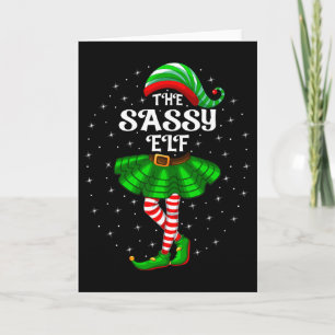 Kerstmis Familie Matching Vrouwen Meisjes Moeder D Kaart