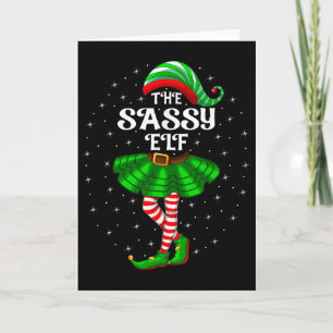 Kerstmis Familie Matching Vrouwen Meisjes Moeder D Kaart