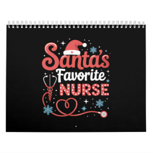 Kerstmis Favoriete Verpleegster Kalender