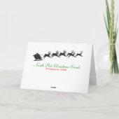 Kerstmis Feestdagen Kaart (Achterkant)