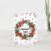 Kerstmis Feestdagen Kaart (Voorkant)