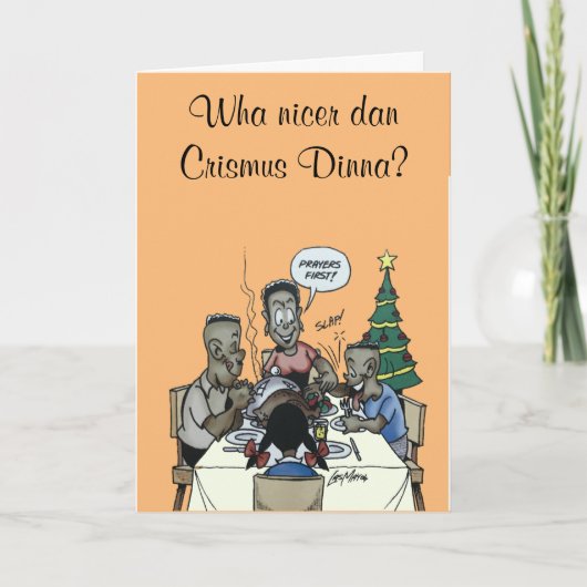 Kerstmis Feestdagen Kaart (Voorkant)