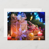 Kerstmis Feestdagenkaart (Voorkant / Achterkant)