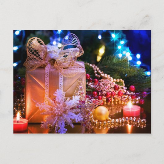 Kerstmis Feestdagenkaart (Voorkant)