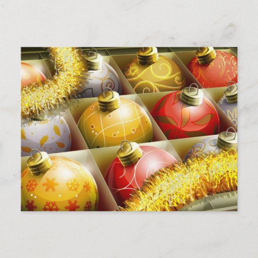 Kerstmis Feestdagenkaart (Voorkant)
